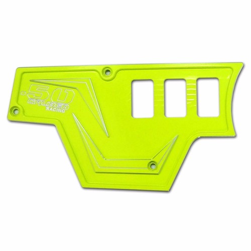2 Piece 6 Switch CNC Dash Panel Speedometer RZR XP1000 S 900 1000 Lime Squeeze - Picture 2 of 6