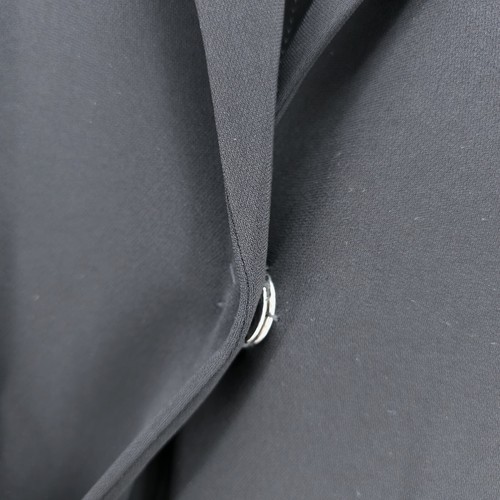 NWT MARINA RINALDI Voyage Black Jacket Side Slits Size US 12 - Picture 3 of 13