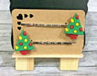 Christmas Trees Decorative Bobbie Pins Hair Pin Hair Clips Accessories