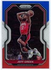 Derrick Jones Jr 2020-21 Panini Prizm Red White Blue #55 Miami Heat