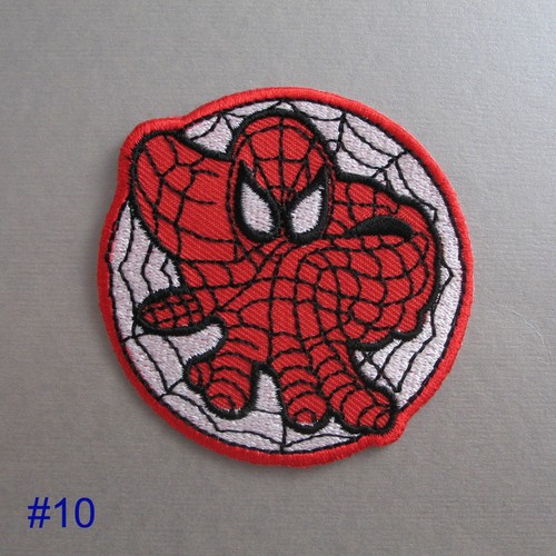 Superhero Iron On/ Sew On Cloth Patch Badge Appliqué cosplay comic TV movie film - Picture 11 of 23