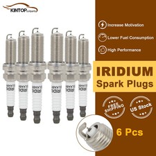6x Iridium & Platinum Spark Plugs For Maserati Quattroporte Ghibli Levante 3.0L
