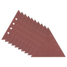 10pcs Sandpapers 100 Grit 12 Holes Hook & Loo...