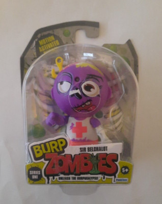 Burp Zombies Sir Belchalot, Motion Activated, Series 1, New