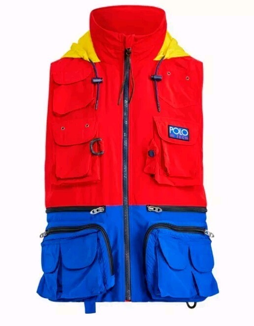 Polo Ralph Lauren Hi Tech Utility Vest/Snow Beach / P-Wing