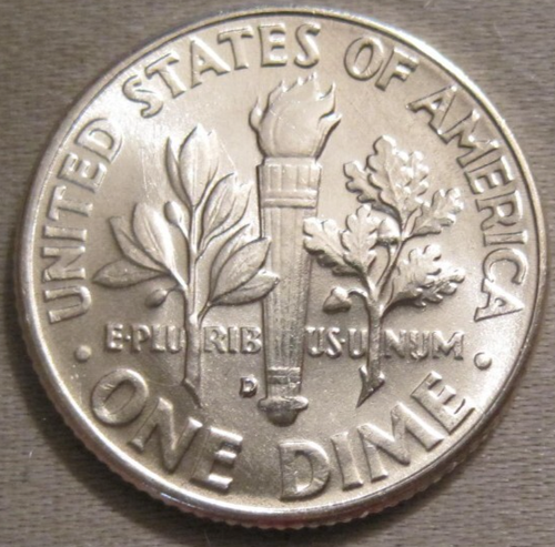 BETTER AS SHOWN - 1962 D ROOSEVELT DIME *** 90% SILVER *** 541 - Picture 2 of 6