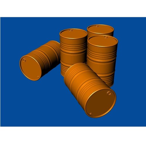 Metallic Details MDR14407 Scale Model Kit 1:144 Drum 200 l (5 pcs) Resin - Bild 7 von 24