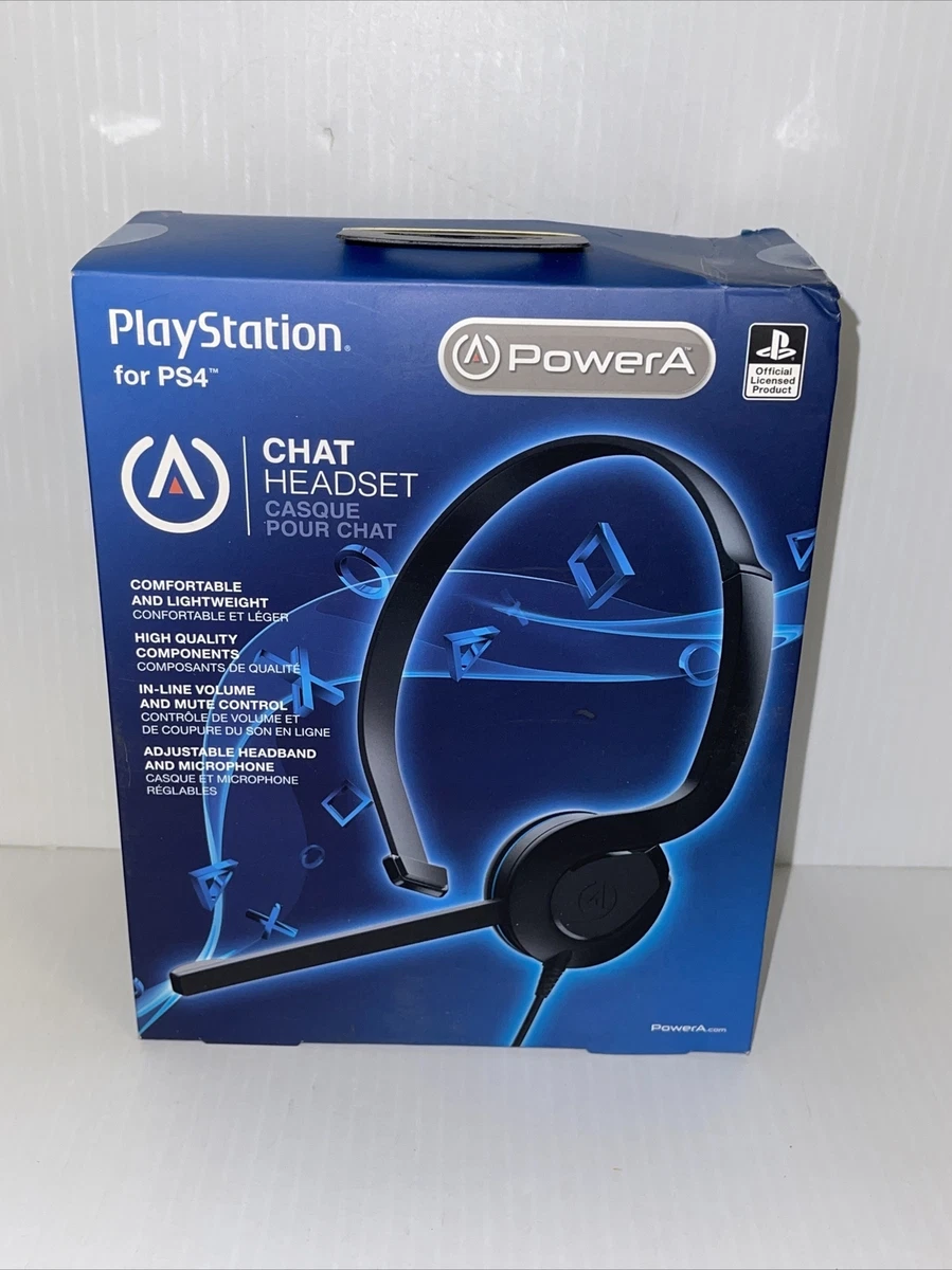 Powera chat headset for playstation 4 sales