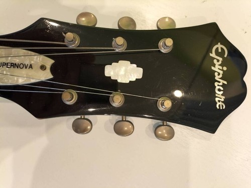 Epiphone SUPERNOVA OASIS Noel Gallagher / Manchester City Blue - 第 4/9 張圖片