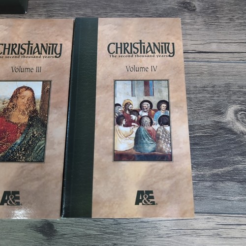 Christianity the Second Thousand Years 4 VHS Cassette Tape Set VG+ A&E Release - Picture 6 of 10