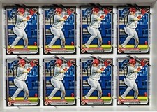 SHENG-EN LIN Prospect 2024 Bowman Draft #BD-147 Cincinnati Reds Lot Of 8