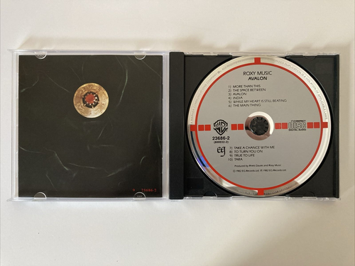 Roxy Music Avalon CD 1982 Warner Reprise - Target CD - Very Good Condition - 第 2/2 張圖片