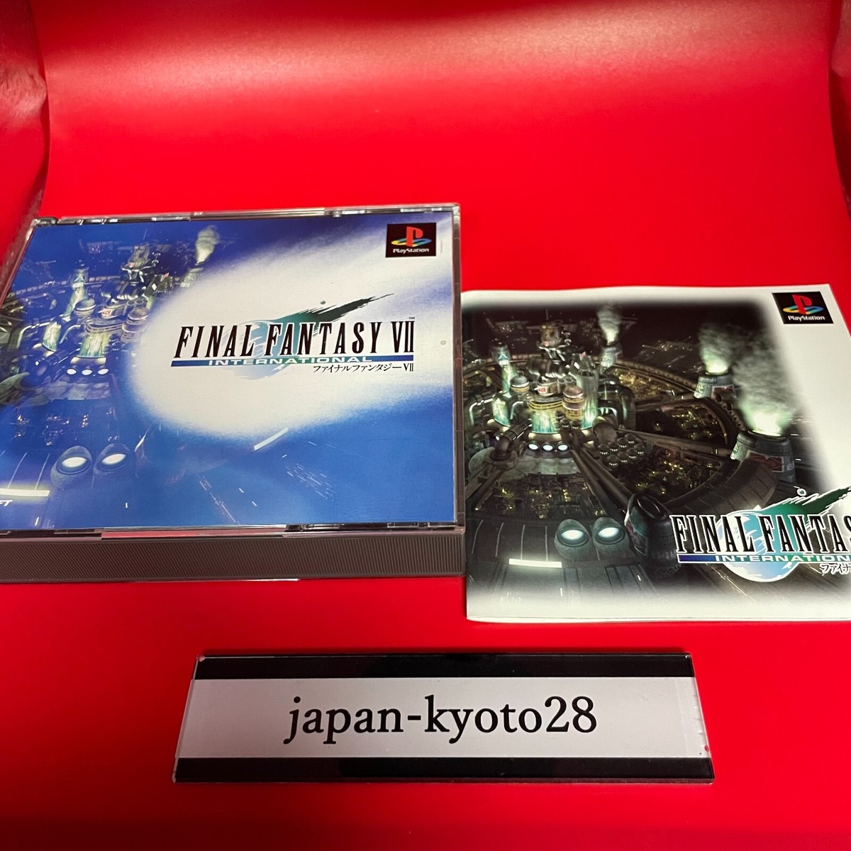 Final Fantasy VII International PS1 SQUARE Sony Playstation 1 From