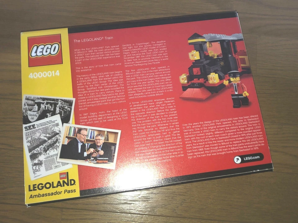 LEGO 4000014 The LEGOLAND Train (Inside Tour Exclusive 2014 Edition) MISB!! - Image 2 of 4