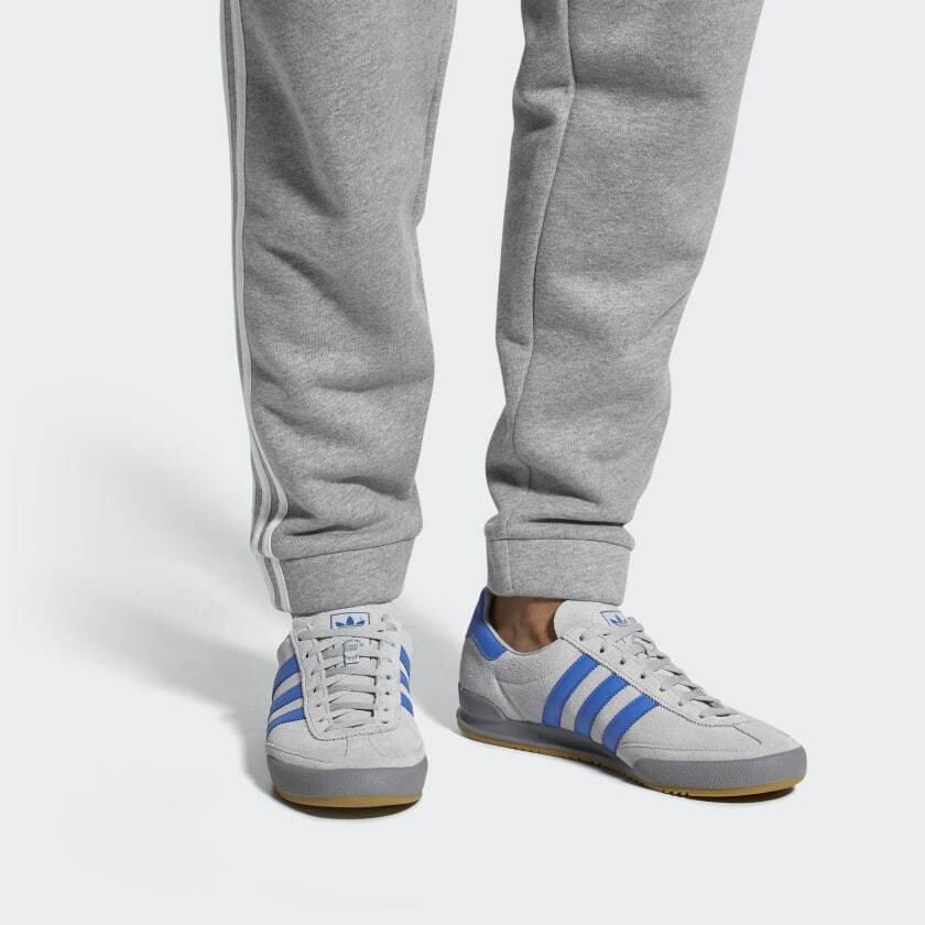 adidas jeans trainers grey blue