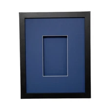 BLACK SHADOW BOX FOR SPORTS ILLUSTRATED (8 1/8 X 10 7/8) WITH UV PROTECTION!