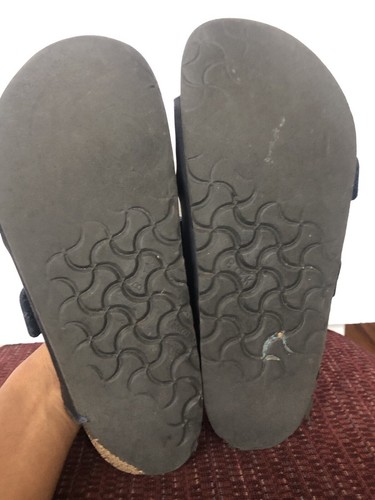Birkenstock Arizona Women's Sandal - Navy, US Size 7 EUR Size 38 - Picture 3 of 5
