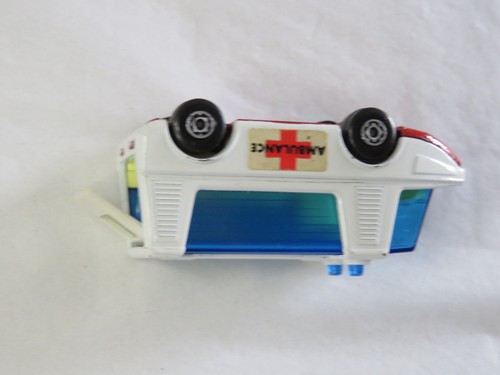 De colección 1972 Lesney Matchbox Superfast #46 Stretch Fetcha-Ambulancia-Hecho en Inglaterra - Imagen 5 de 9