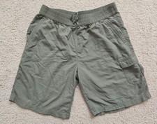 Columbia Girls Size L 14/16 Green Cargo Hiking Shorts