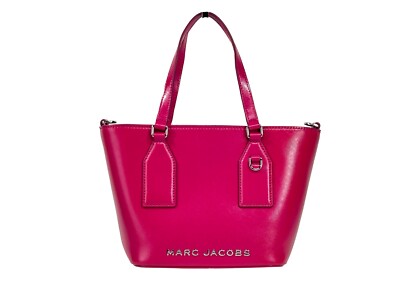 Marc Jacobs Small Saffiano Leather Tote Crossbody Bag | eBay