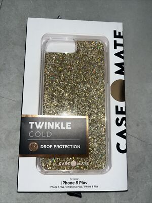 Case-Mate Apple iPhone 8 Plus/7 Plus/6s Plus/6 Plus Twinkle Case - Gold