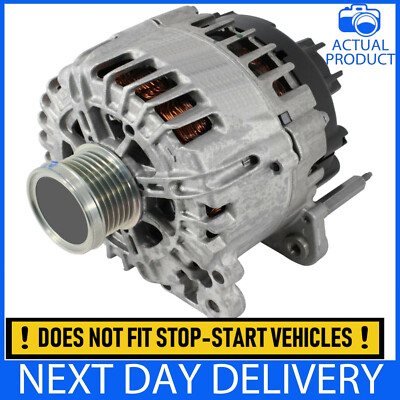 NEW 140A ALTERNATOR for VW POLO MK5,  GOLF MK6,  BEETLE 1.2 TSI PETROL 2009-2016