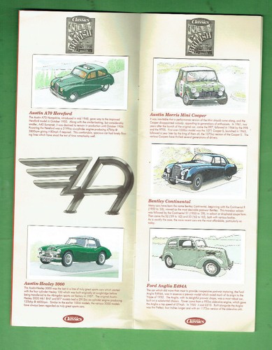 #D399. BRITISH CLASSIC CARS CIGARETTE CARDS IN BOOK, INCOMPLETE 10/30 - Bild 3 von 4
