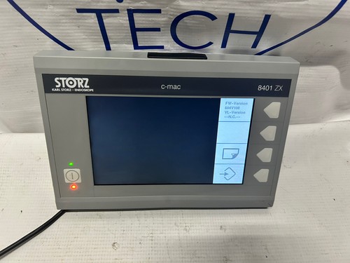 Storz C-Mac 8401 ZX Video Monitor with Power Supply *See Pics* 30 Day Warranty - Picture 4 of 9