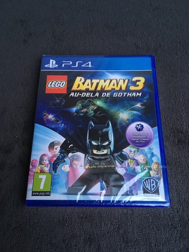 PS4 Lego Batman 3 au del‡ de Gotham PAL Fr neuf sous blister - Imagen 1 de 2