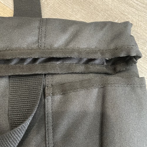 Carhartt Convertible Backpack Tote Black Canvas Durable Tote Bag Ford Motor Co - Imagen 6 de 14