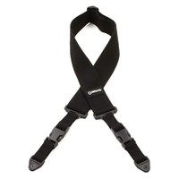 Dimarzio DD2200CBK Cliplock Cotton Guitar Strap Black ❘ Gitarrengurt ❘ Baumwolle