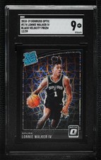 2018 Donruss Optic Black Velocity Prizm /39 Lonnie Walker IV #174 SGC 9 MINT 0c6