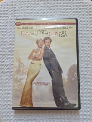 How to Lose a Guy in 10 Days (DVD 2003, F/S) Kate Hudson/Matthew McConaughey NEW