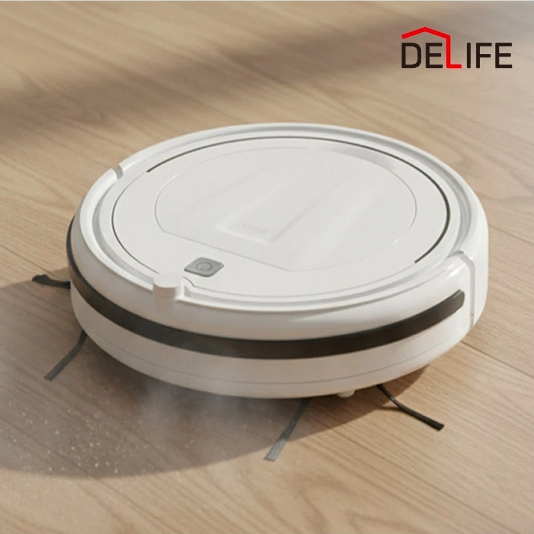Robot Vacuum Cleaner 550Pa Suction Auto Remote Control Slim Floor Sweeper Mop
Opens in a new window