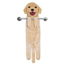 Funny Golden Retriever Dog Hand Towels for Bathroom Kitchen -Easter Mothers F...