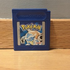 Pokemon Blue Nintendo Gameboy Authentic Cartridge