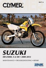 Suzuki DR-Z400E, S & SM Manual Motorcycle  by Haynes Publishing PAPERBACK