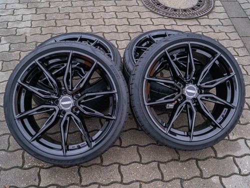 19 Zoll Winterräder RW02 für Mercedes E Klasse 238 Coupe Cabrio Felgen Schwarz - Bild 2 von 9