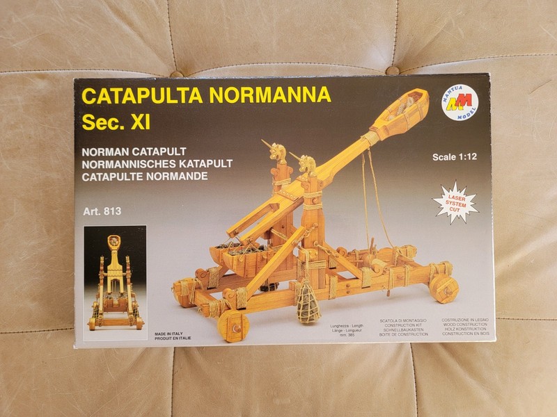 Norman Catapult Art. 813 Normanna Sec. XI Model 1:12 Mantua