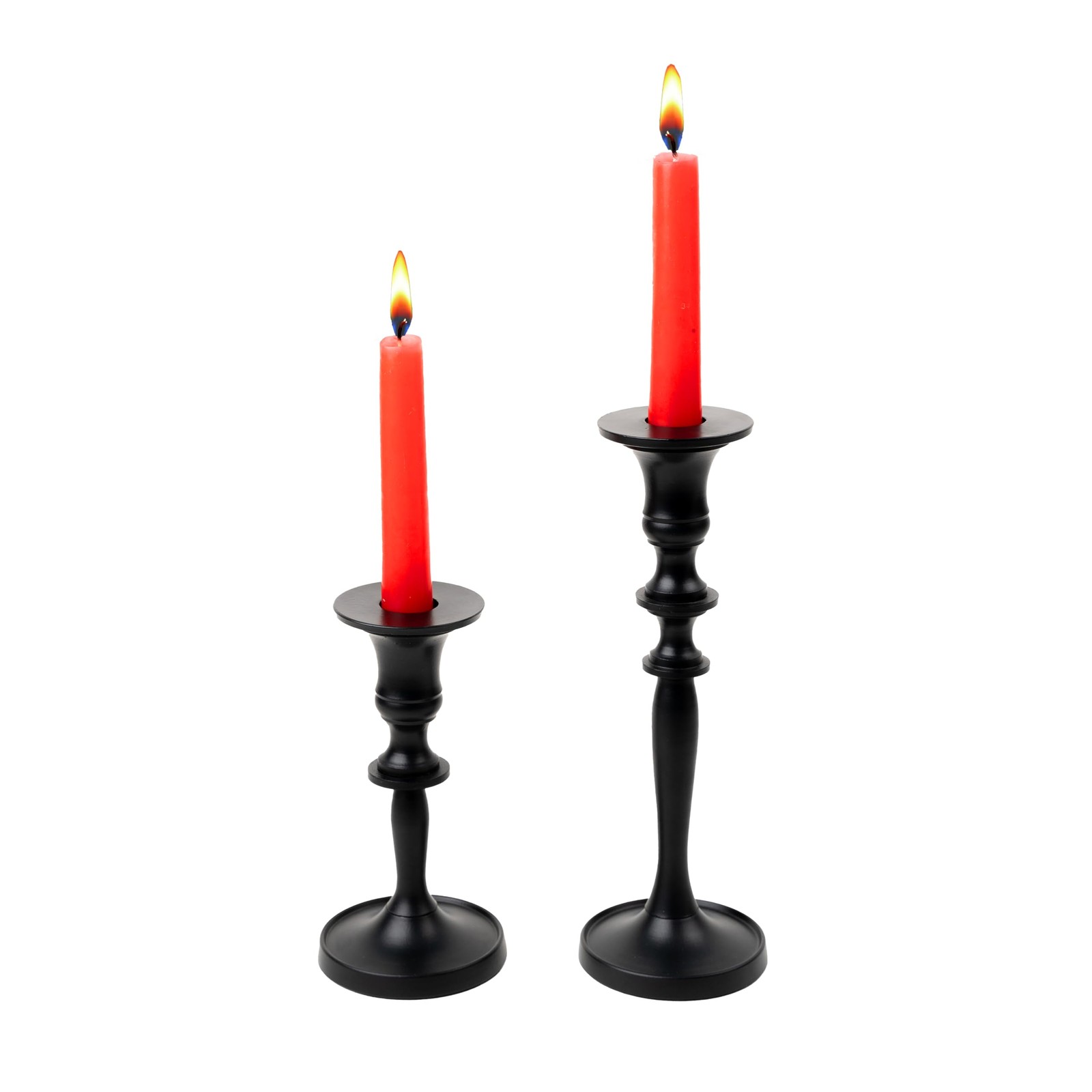 S For Taper Candlestick Set Of 2 8" & 5....