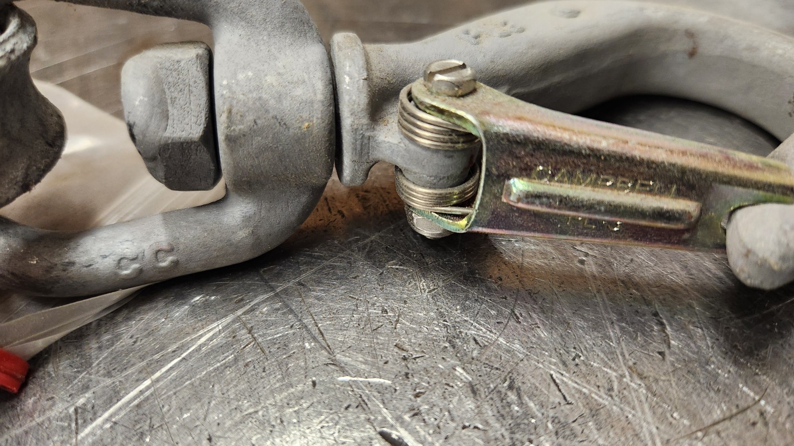 Campbell 7206934 3002G  1400-lb Double Pulley Wood Block Tackle  1/2" Rope NEW