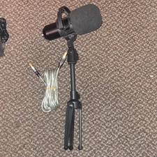 DESKTOP Studio Recording USB Podcast CHAT Condenser Microphone W TRIPOD  FOAM