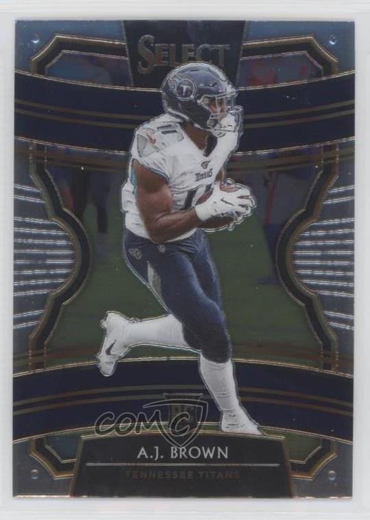 2019 Panini Select Concourse AJ Brown #30 8x7