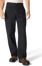 CARHARTT MEN'S 46x32 Black Model BN0011-M  Work Pants NWOT