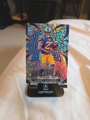 2019 Panini Spectra /50 Rookie Aura Darrell Henderson #RA-10 Neon Blue Prizm SSP