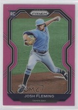 2021 Panini Prizm Tier II Pink Prizm Josh Fleming #108 0b3