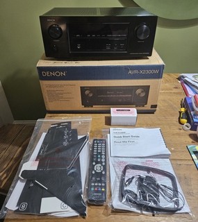 Denon AVR X2300W 7.2 Channel 4K Ultra HD WiFi Bluetooth AV Receiver