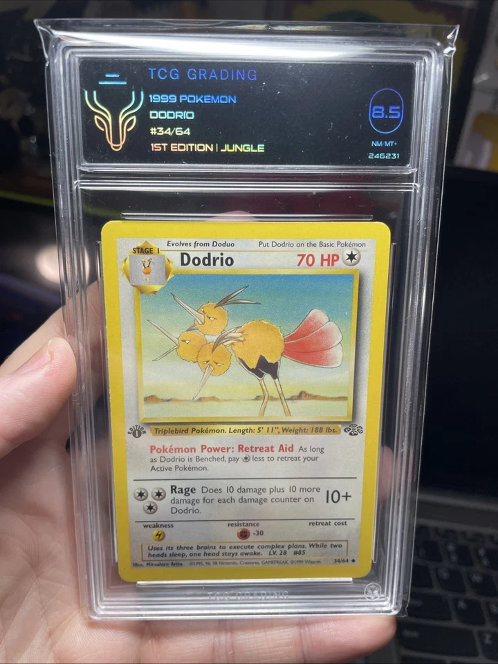 Pokémon DODRIO! Jungle Set 35/64 Regular 1st Edition Non Holo! TCG 8.5! CCG! ☮️ - Image 4 of 4