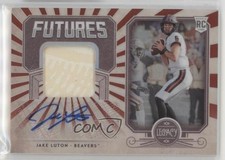 2020 Panini Legacy Futures Ruby 17/100 Jake Luton #FP-JL Patch Auto 1u6
