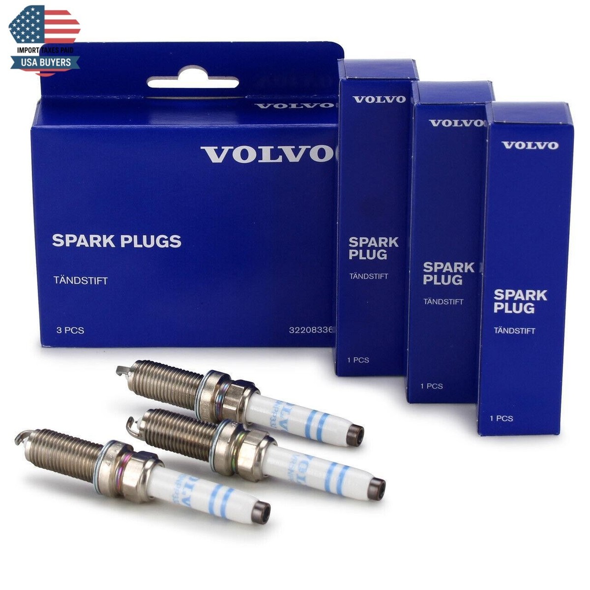 Volvo XC40 Spark Plug Set Genuine 32208336 | eBay